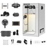 24”x24”x48” 1680D Mylar-kweektentpakket met slimme regelaar en complete set kweekbenodigdheden