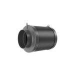 6*12 inch hydrocultuur-luchtkoolfilter met Australische houtskool, geurfilter, inclusief omkeerbare flens