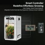 24”x24”x48” 1680D Mylar Grow Tent Kit with Smart Controller & Full Grow Equipment Set - Afbeelding 3
