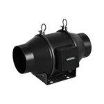 6 inch inline-kanaalventilator, 402 CFM, stille EC-motor, ventilatie- en afzuigventilator voor kweektenten, hydrocultuur en binnentuinieren
