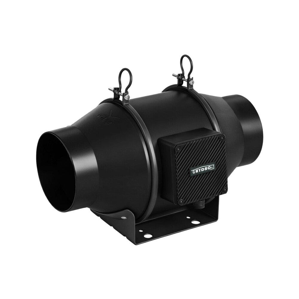 6 inch inline-kanaalventilator, 402 CFM, stille EC-motor, ventilatie- en afzuigventilator voor kweektenten, hydrocultuur en binnentuinieren