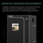 36''*36''*72'' (3×3) 1680D Indoor Grow Tent: Hydroponic, Climate Control, Optimal Growth - Afbeelding 3