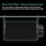 6*16Inch Hydroponic Air Carbon Filter Australian Charcoal Odor Scrubber Reversible Flange Included - Image 5
