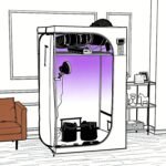 24”x24”x48” 1680D Mylar Grow Tent Kit with Smart Controller & Full Grow Equipment Set - Image 10